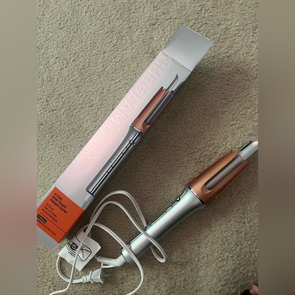 Sheglam it curl one touch instant curler